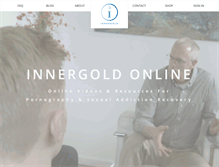 Tablet Screenshot of innergold.com